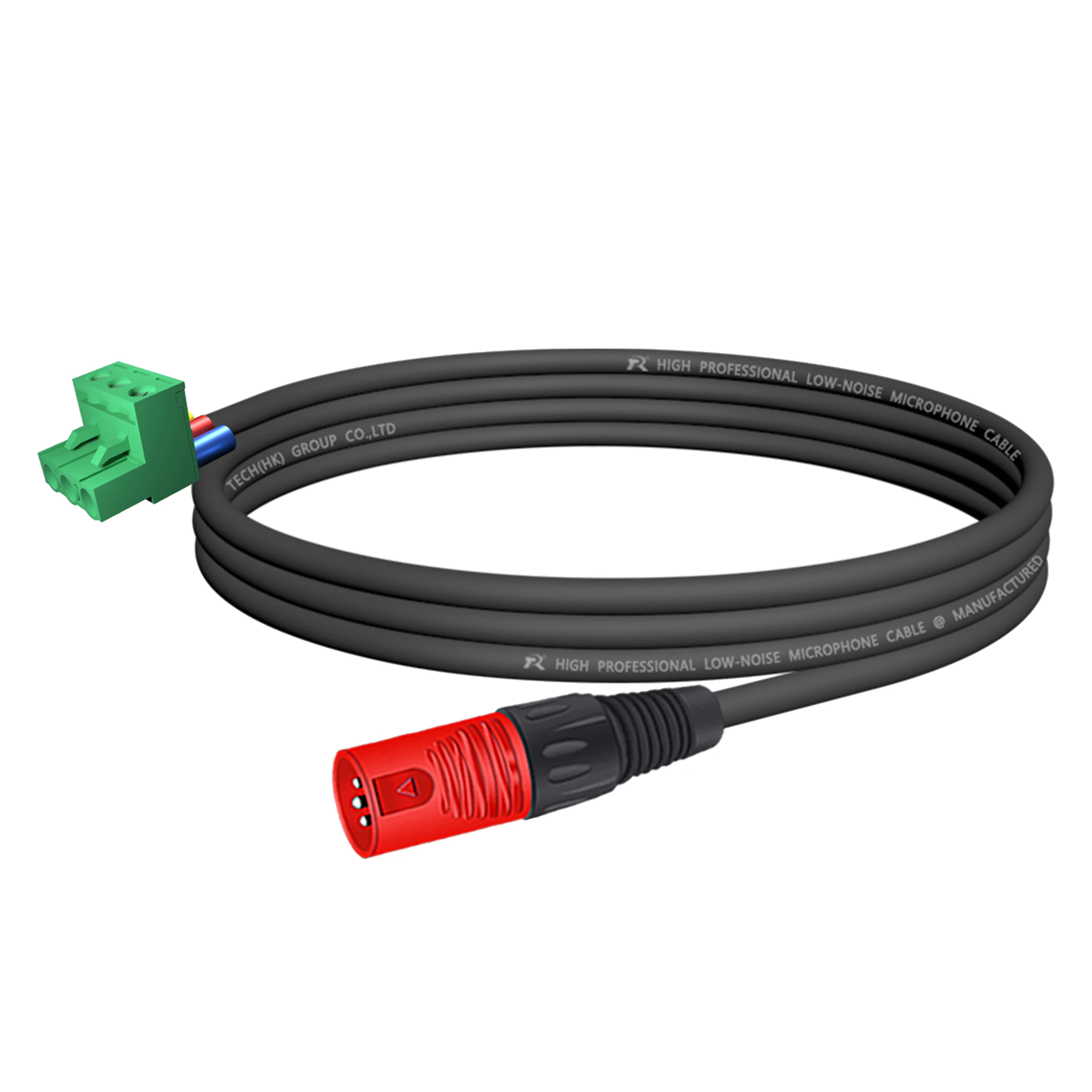 Lautsprechersystem, Bühnen-Soundverkabelung, Professionelle PCB-Montage Audioanschluss, 5,08mm 3-Pin Phoenix Terminal zu Geradem 3P XLR M/F Stecker – Detail 12