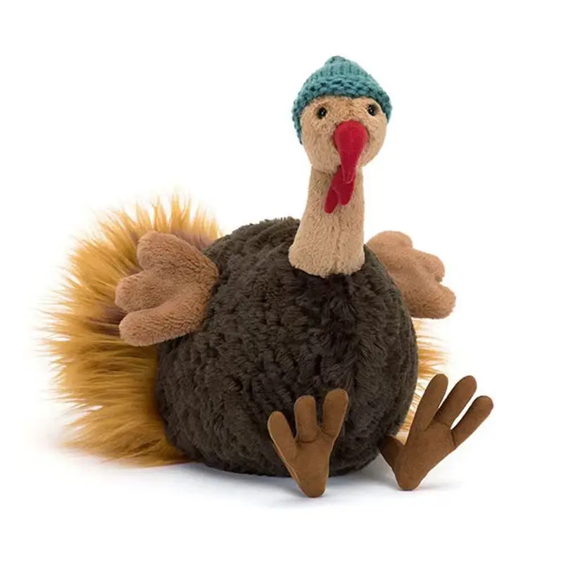 

Global Latest Plush Turkey Stuffed Toy Stress Relief Doll Gift For Friends New Arrival Soft cuddly stuffed animal plush toy
