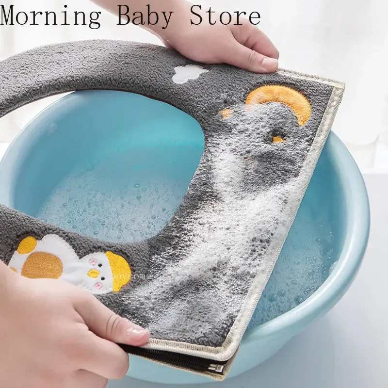 Soft Washable Cartoon Moon Duck Toilet Mat Autumn Winter Zipper Toilet Seat Cushion Closestool Bathroom Accessories Universal