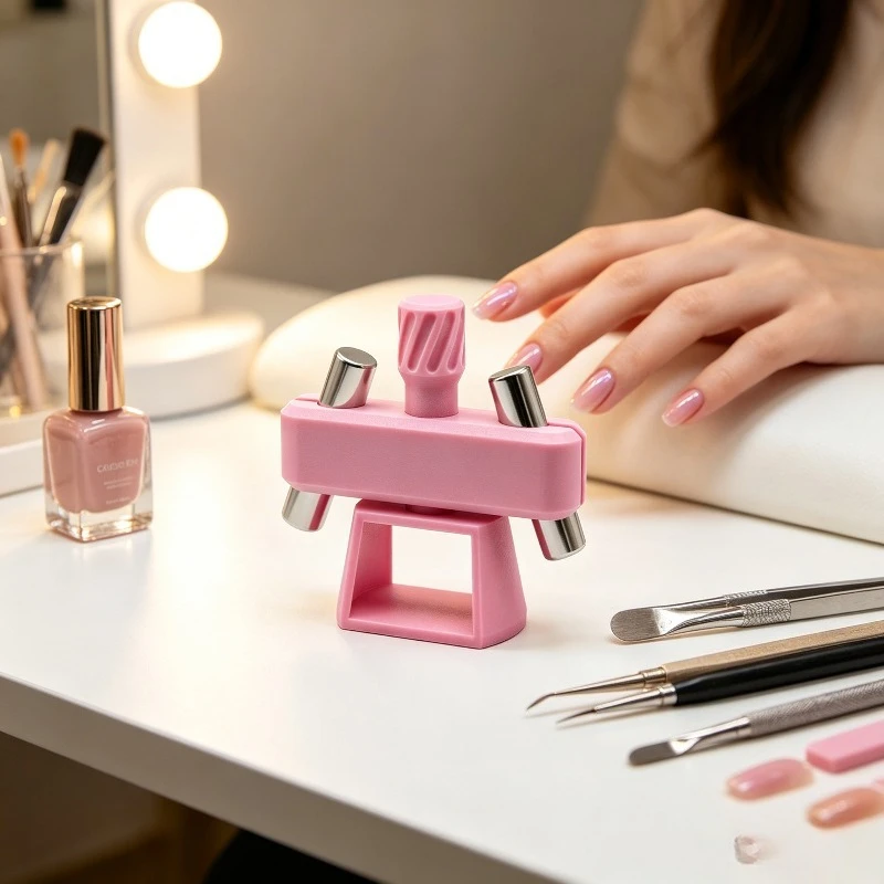 Ferramenta Magnética Automática para Unhas com Efeito Olho de Gato e Contas de Vidro, Ideal para Iniciantes, Fácil de Usar, Sem Necessidade de Habilidade Profissional, para Manicure DIY e Salão de Beleza