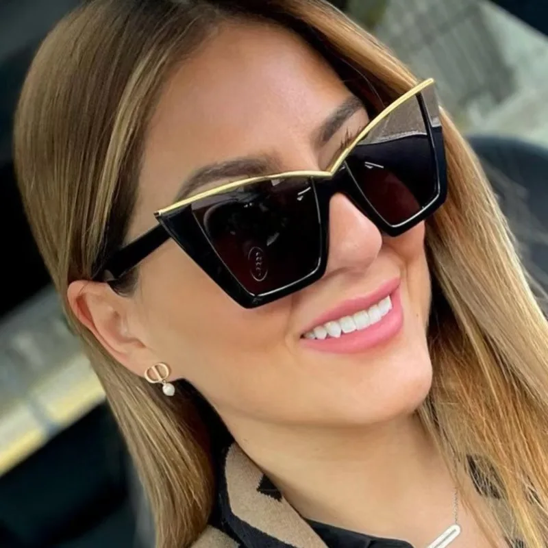 Retro Chic Vintage Eye Sunglasses Fashion Designer Sun Shades Glasses