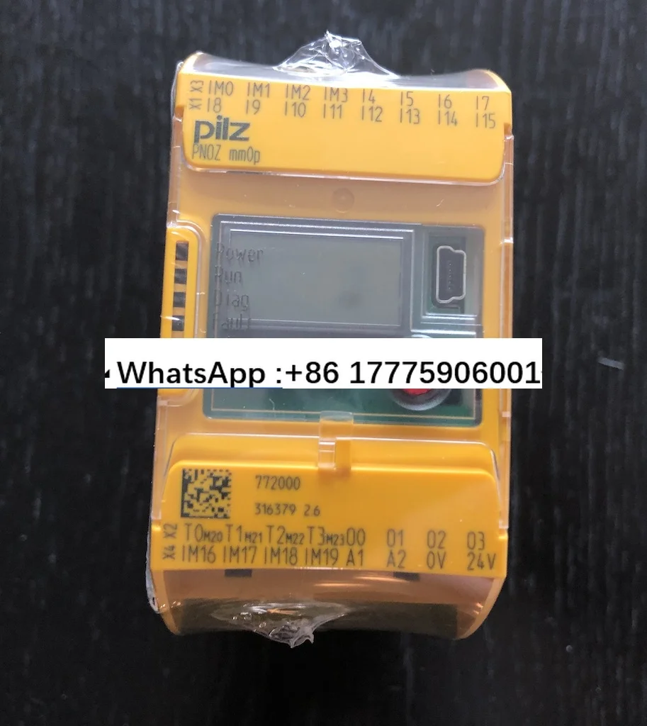 

New Pilz safety relay PNOZ mm0p order number 772000 original unopened