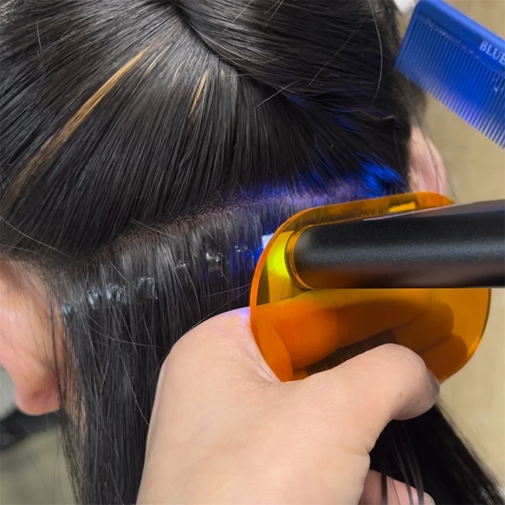 expiration date promotion v Light Ultrasonics Hair Extension Glue Machine for Hair Extension Black Brown V-light Adhesive Glue