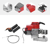 49cc 2-Stroke Motor Engine for Pocket Bikes, Dirt Bikes, ATVs, Scooters, Easy Pull Start, and Racing Air Filter Included