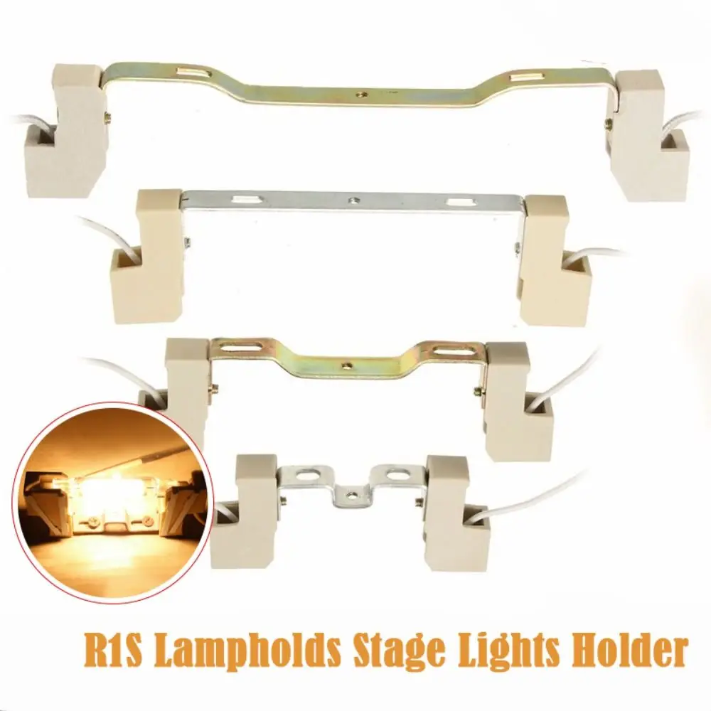 78mm 118mm 135mm 189mm E27 to R7s Converter Base High Temperature Resistance Ceramic Bulb Holder Screw Lamp Holder Converter