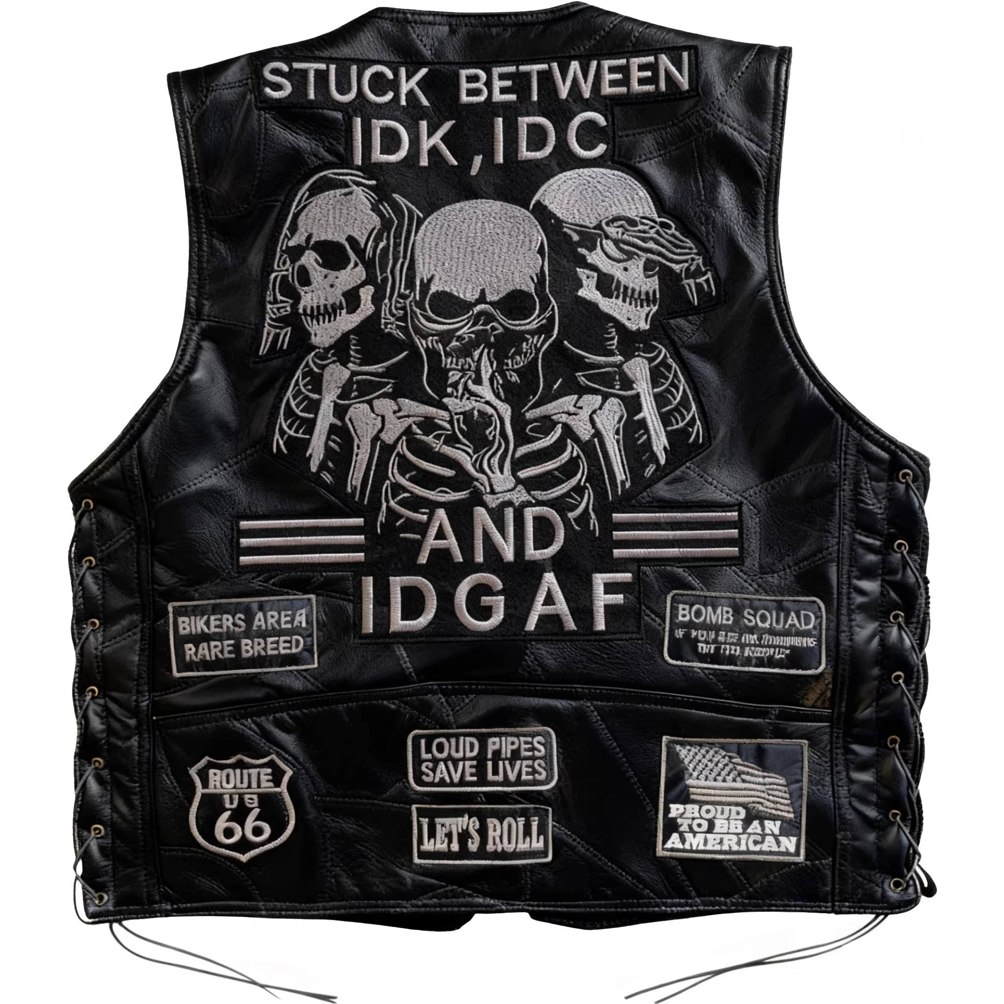 

Мотоциклетный жилет без рукавов для Harley, короткий жилет из овчины с кожаными вставками, уличная одежда для байкеров, клубный панк-жилет из кожи.