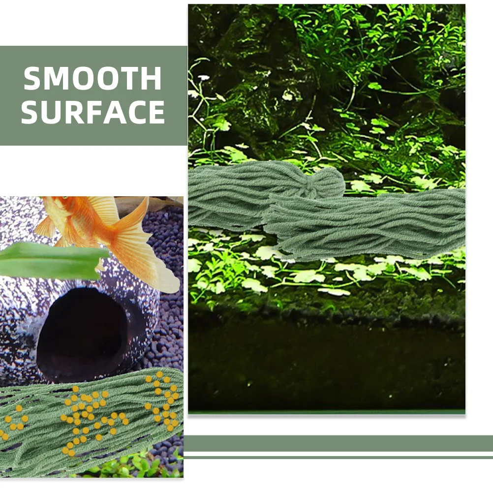 

10Pcs Fish Breeding Spawning Mops Large Size Fish Tank Mop for Angelfish Shrimp Aquarium Reproduction Tools Spawning Mops