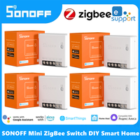 1-10PCS SONOFF ZBMINI Zigbee Smart Light Switch Module Two Way Control Switch Smart Home Works With Smartthing Alexa Google Home