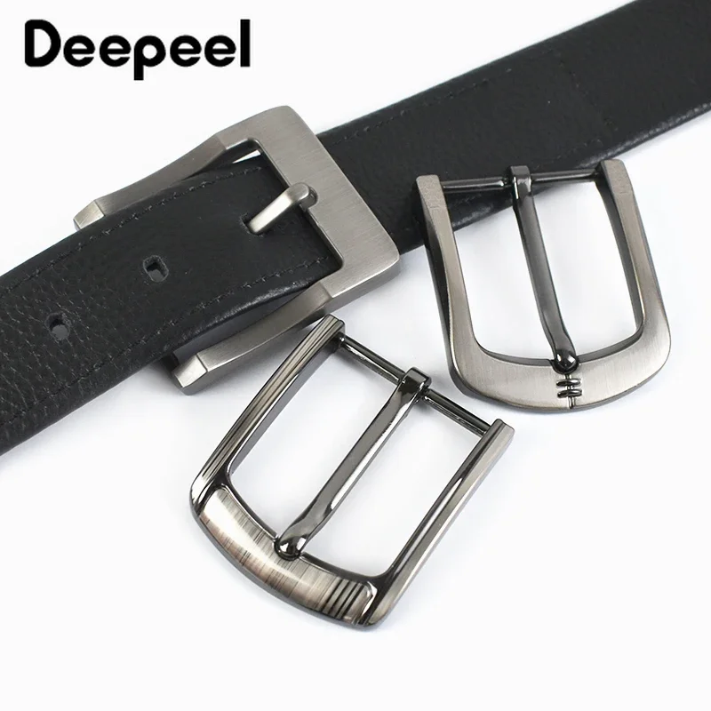 1pcs 35/40mm Zinc Alloy Metal Pin Belt Buckles for Mens Waistband Adjust Head DIY Belts Buckle Leather Crafts Sewing Accessories