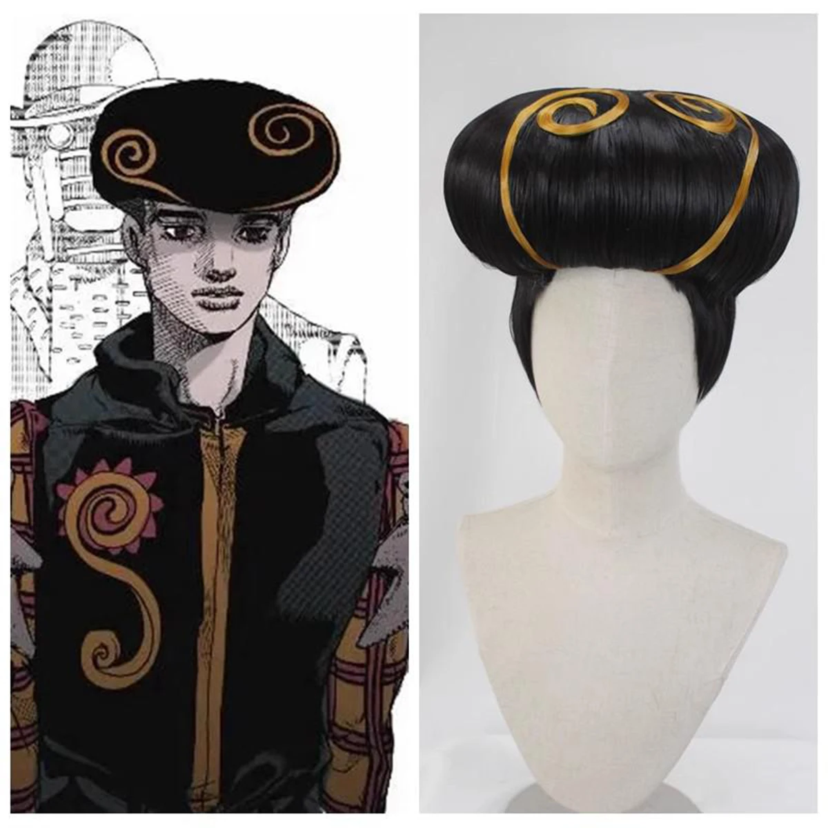 

Handmade Cosplay Wigs for JoJo's Bizarre Adventure JoJolion Tooru
