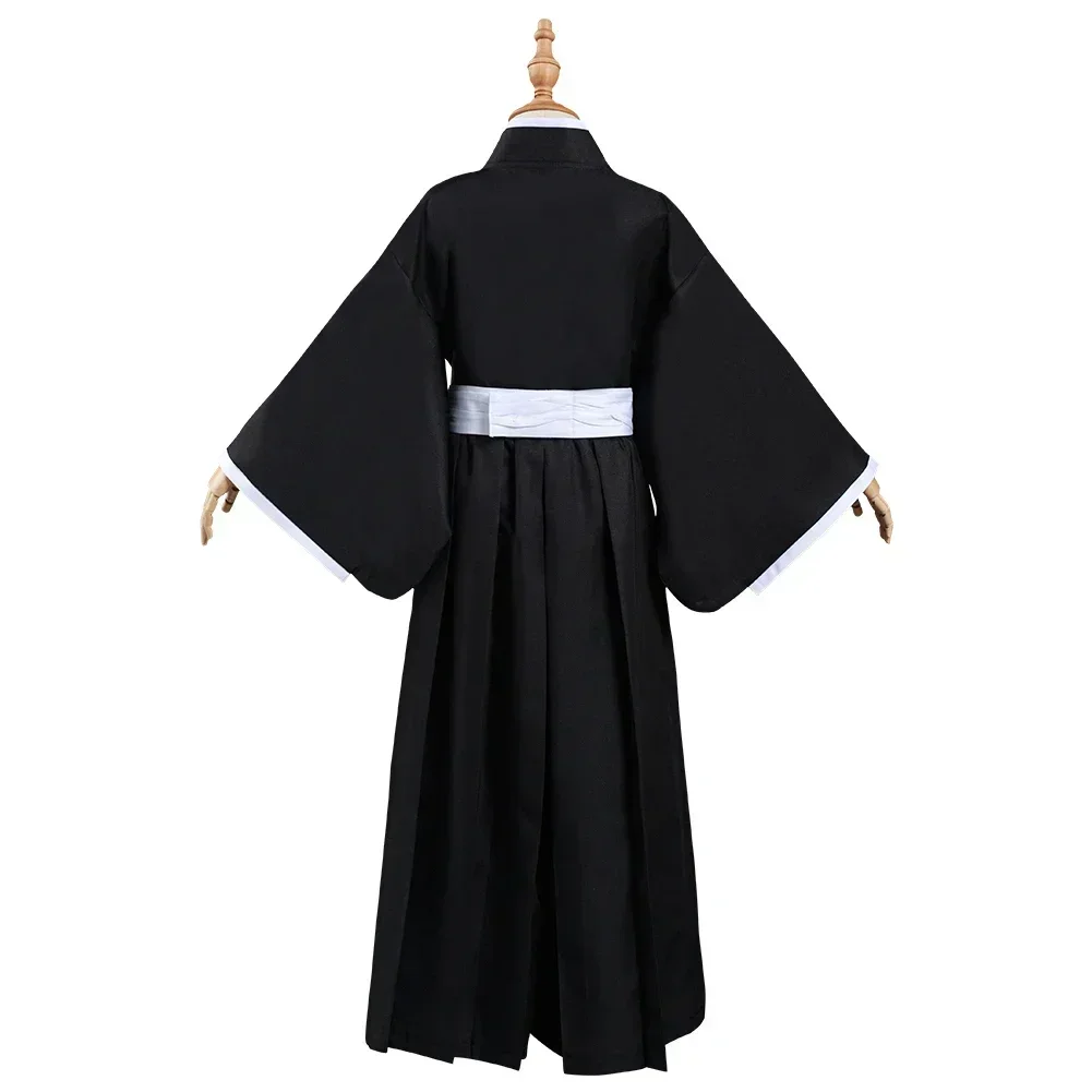 2026 Halloween Bleach Kurosaki Ichigo / Kuchiki Rukia / Toushiro Toushirou Die Pa Cosplay Costume Outfits Black Suit Halloween - view 5