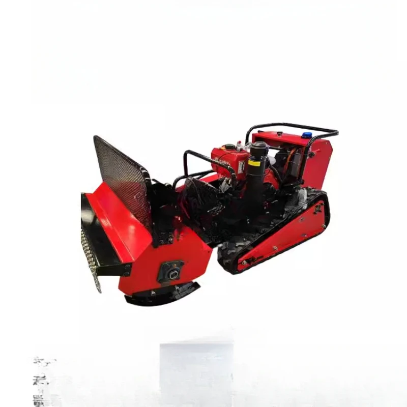 

Agricultural high-end hydraulic intelligent remote control lawn mower, crawler diesel export lawn mower Orchard lawn mower