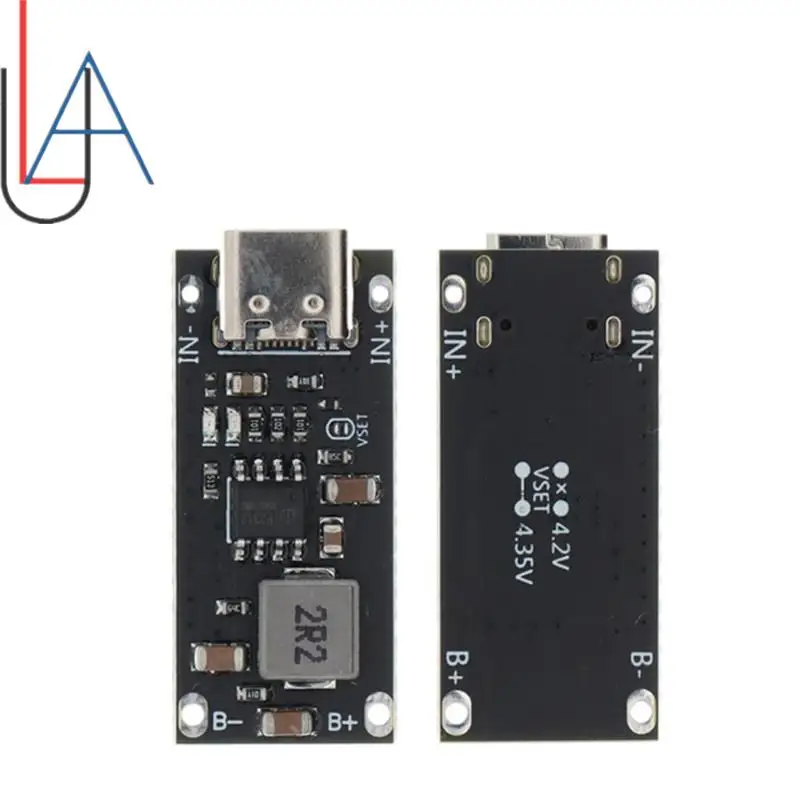 Type-C USB Input High Current 3A Polymer Ternary Lithium Battery Quick Fast Charging Board IP2312 CC/CV Mode 5V To 4.2V