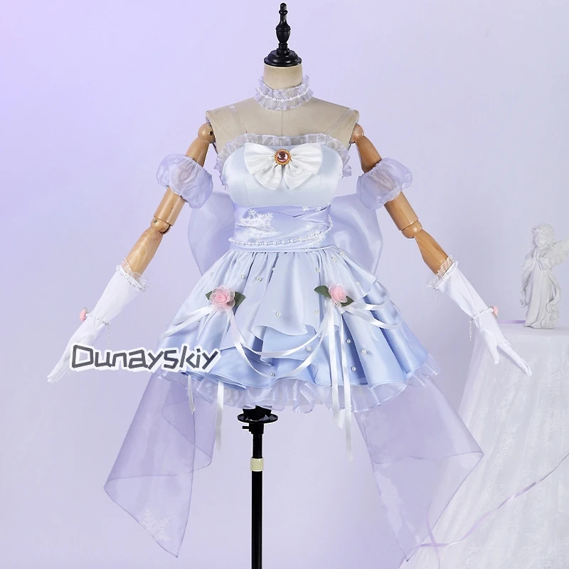 سلسلة Collab: كوتوري مينامي كوسبلاي مينامي كوتوري يازاوا نيكو أنيمي لوفي لايف! كوتوري مينامي المرح في زي الثلج للهالوين