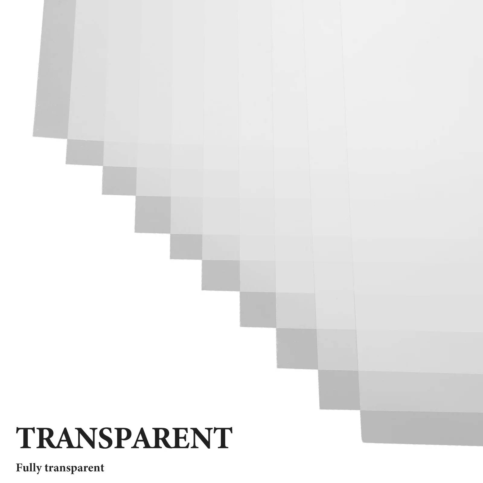 صفائح شريطية شفافة مزدوجة الجوانب مقاس A4، مقاومة لدرجات الحرارة العالية، التصاق قوي لشهادات الميداليات والشارات