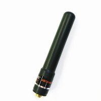 High Gain HH-S518+ UV 145/435MHz Dual Band Antenna SMA-F short Hand Antenna For Baofeng UV-5R Two Way Radio Retevis SMA-Female