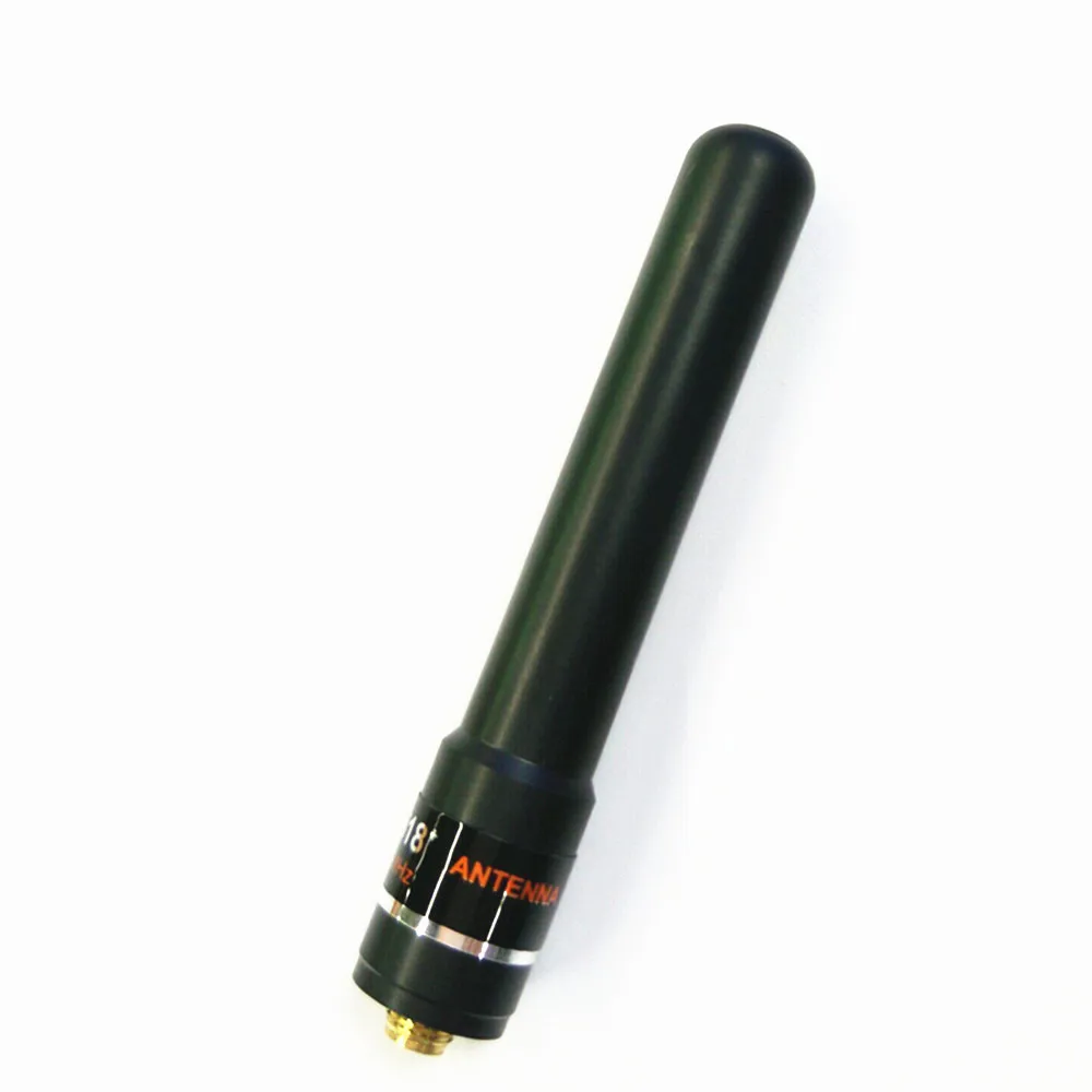 Alto Ganho Hh-s518 Mais uv 145 435mhz Antena de Banda Dupla Sma-f Antena de Mão Curta para Baofeng Uv5r Rádio em Dois Sentidos Retevis Sma-fêmea