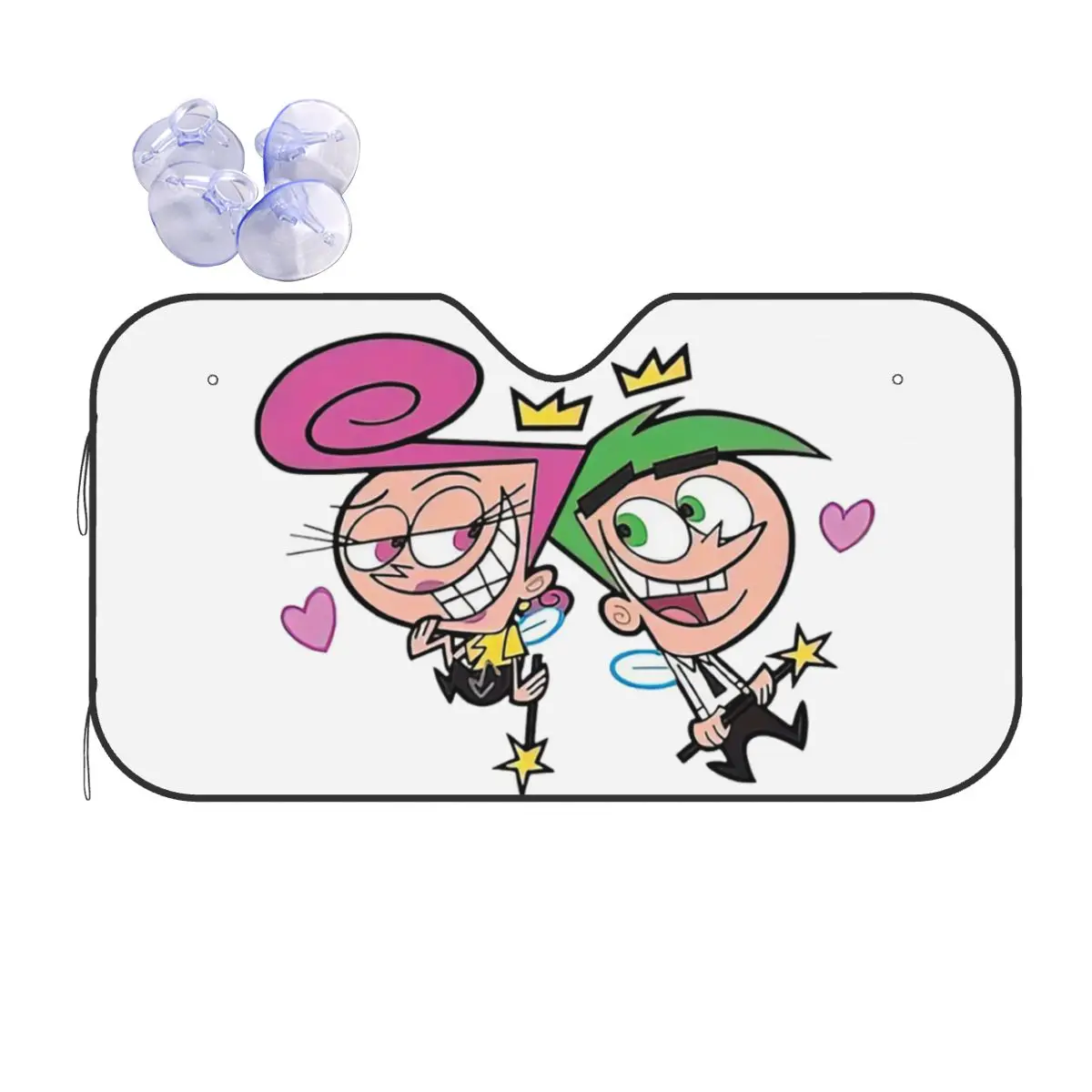 

Fairly Oddparents Cosmo Sunshade Windscreen Car Front Windshield Window Sun Visor Accessories Covers