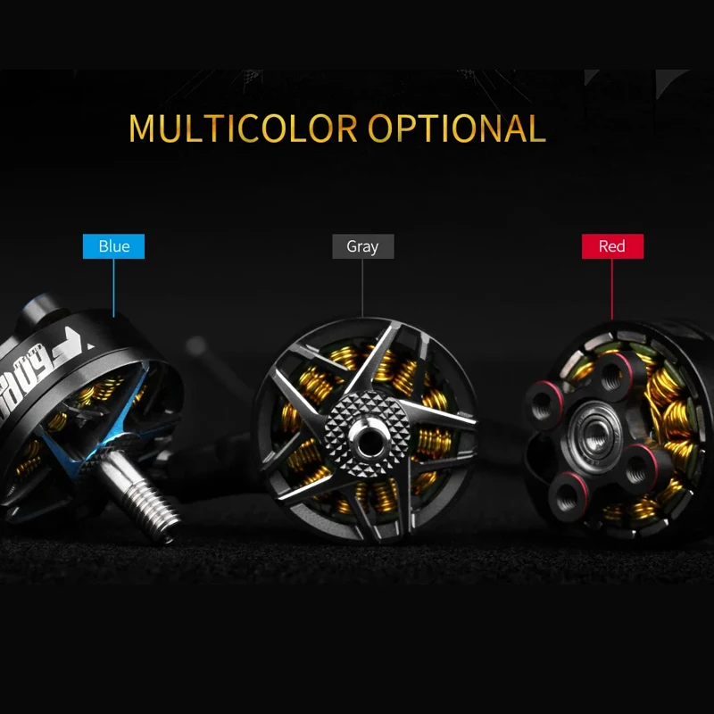 T-Motor F60 pro IV Brushless FPV Motor 2207.5 for RC Drone - 1750KV 1950KV 2550KV Options 4-6S Compatible with Nazgul5 X220S