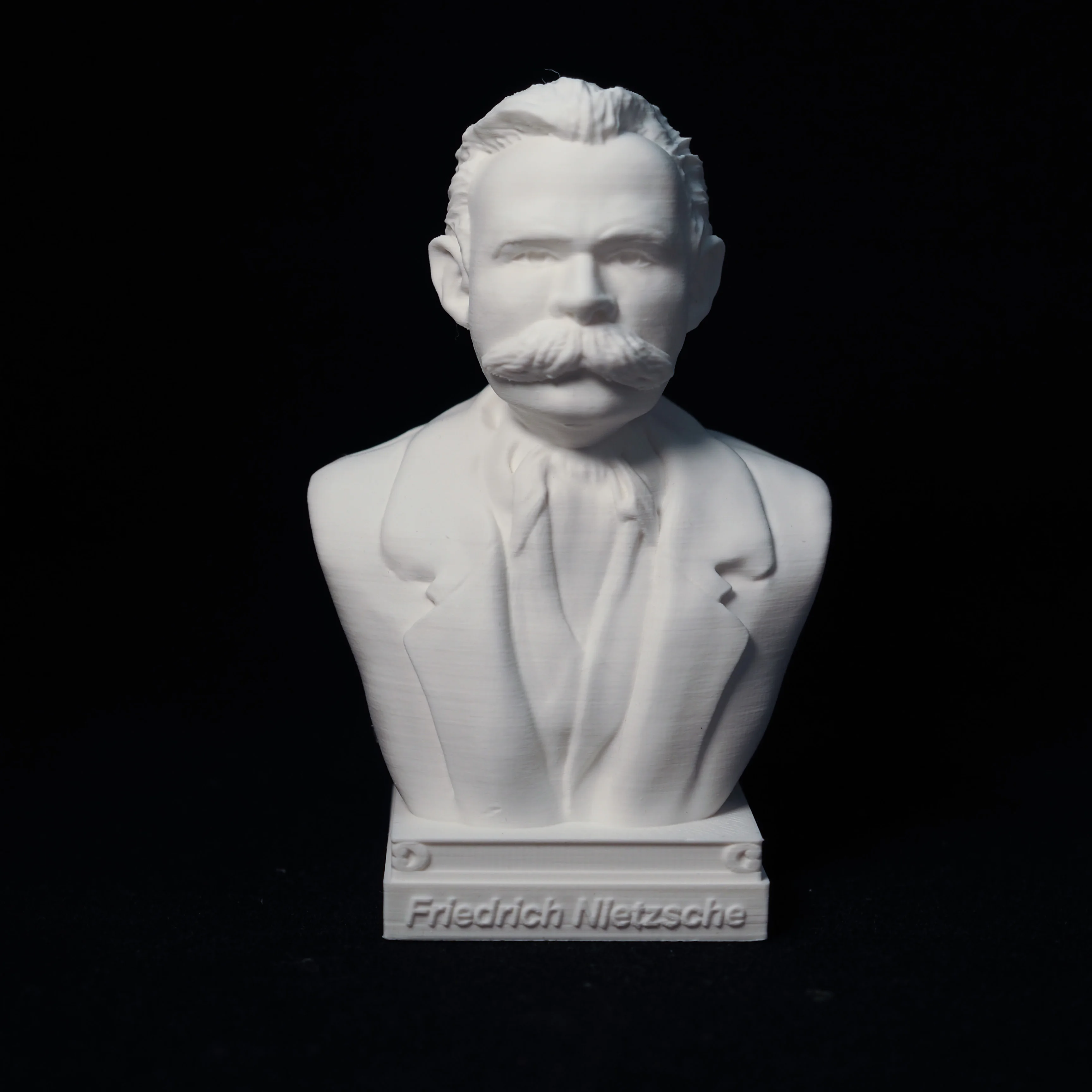 

Nietzsche ornaments statue model ornaments bust crafts great man portrait desk desk, 3D printing PLA plastic materia