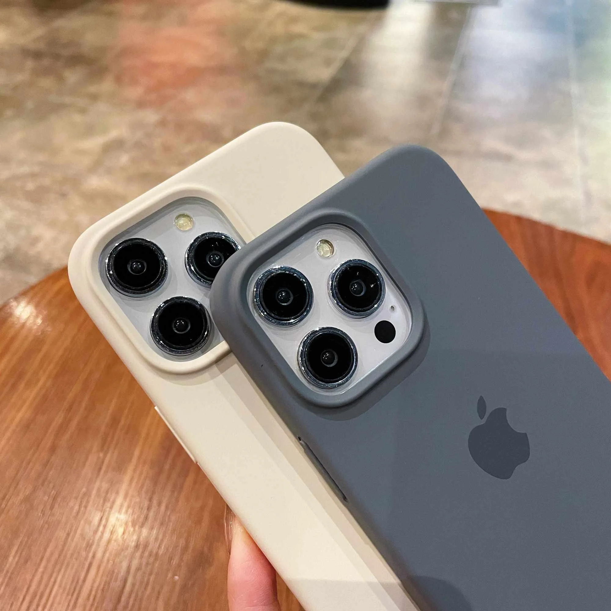 حافظة لهاتف أبل آيفون فاخرة أصلية من السيليكون لهاتف 11 12 13 14 15 16 Pro Max غطاء كامل Officia 11 12 13 14 15 16 Pro Max حافظة آيفون