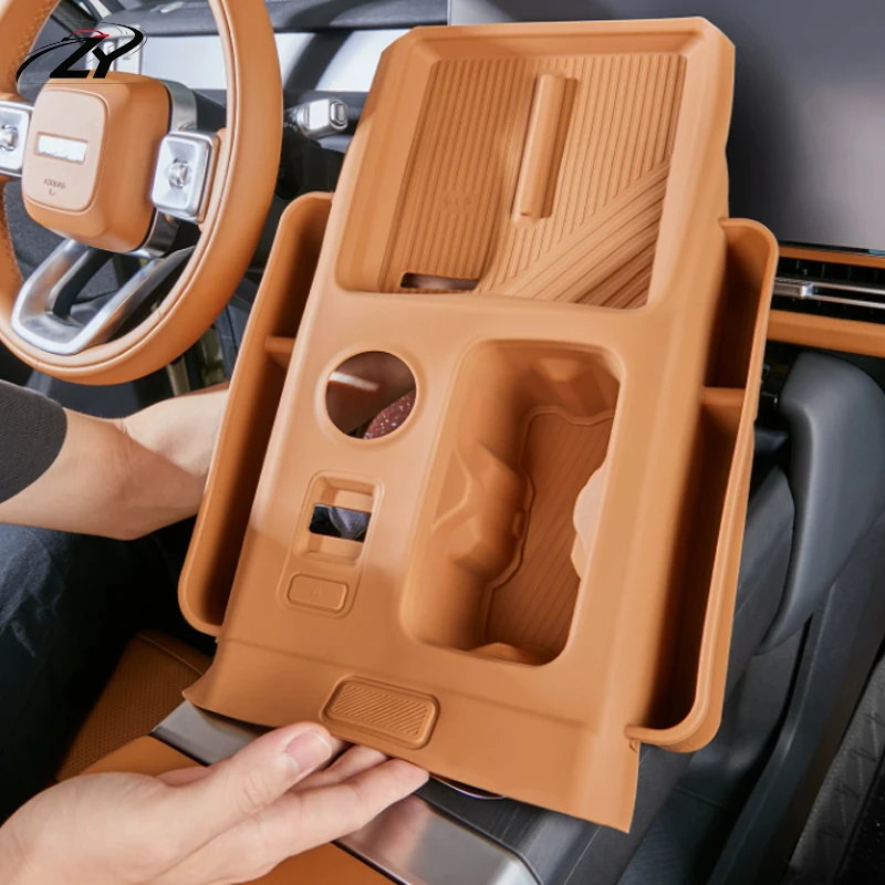 For Chery ICAR V27 ICAUR V27 2026 2027 Central Control Panel Silicone Pads Interior Scratch-resistant Protection Accessories