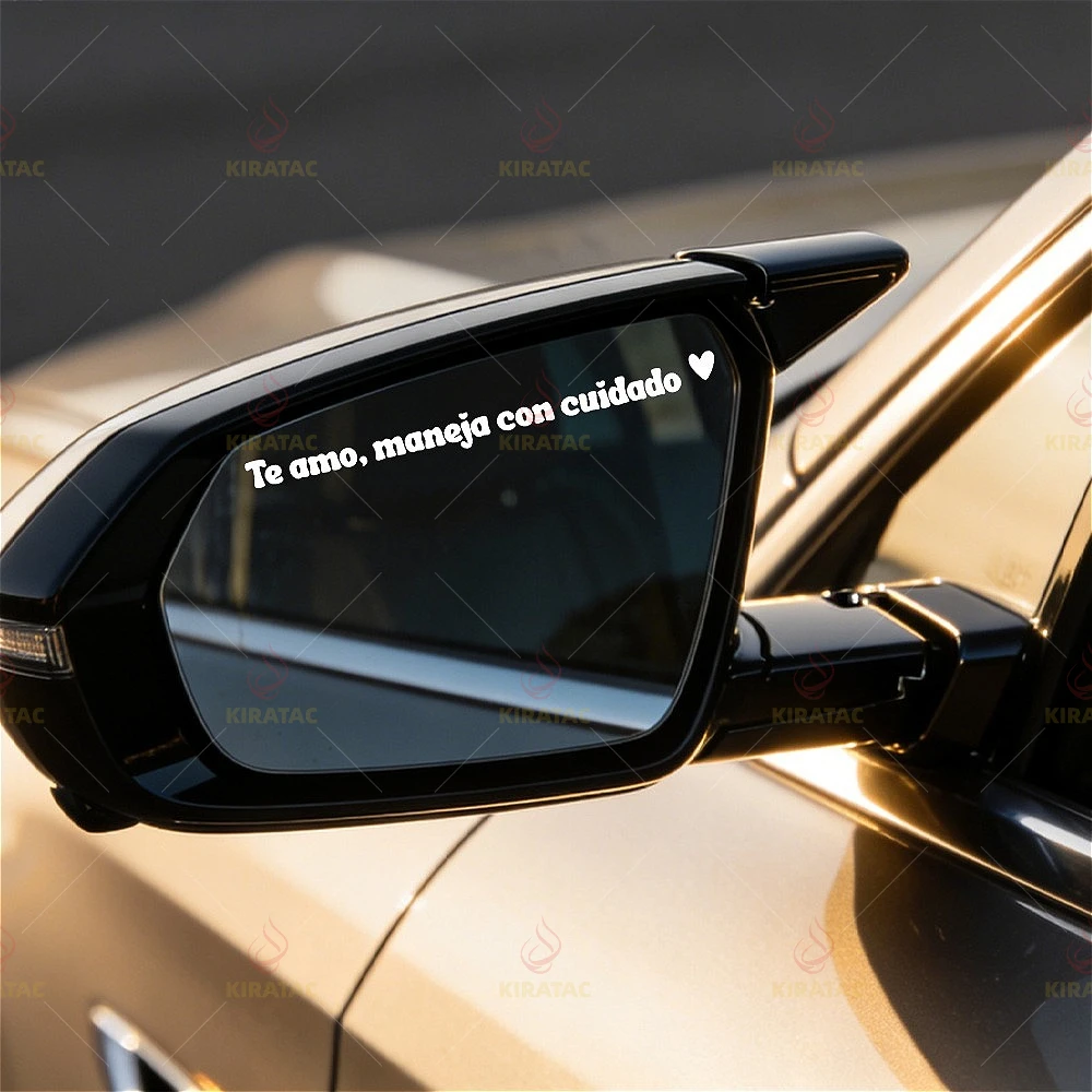 1pc Trendy Spanish Quote Vinyl Sticker, Waterproof Decal for Car, Motorcycle Helmet and Bicycle