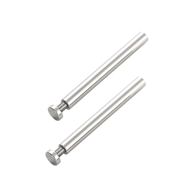 20Packs Acrylic Sign Holder Standoff Hardware Picture Frame Countertop Steel Barrel Bar Stand