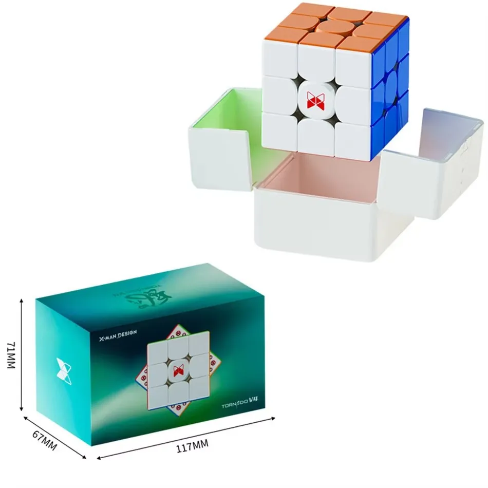 

New QiYi XMD Tornado V4 M 3X3 Flagship Edition Pioneer UV Versions Magic Cube Professional Speed Puzzle Cubo Magico Toy Gifts