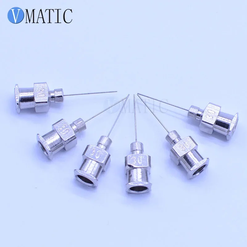 

Бесплатная доставка, 12 шт., 0,5 дюйма, длина наконечника, 30 г, дозирующая игла из нержавеющей стали, наконечник 1/2 дюйма