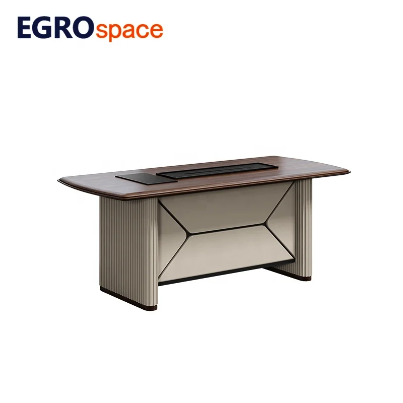 

Роскошный офисный стол для руководителя: современный дизайн, органайзер, мебель для менеджера