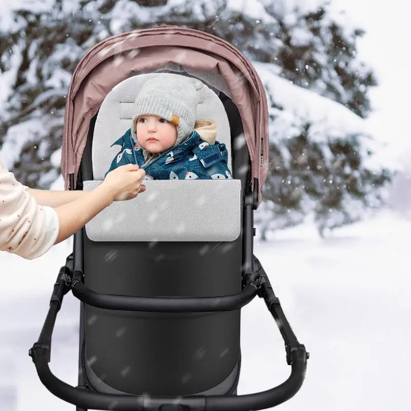 Stroller Bunting Stroller Sleeping Sack Waterproof Stroller Accessory for Cold Weather Windproof Winter Sleeping Bag with Soft