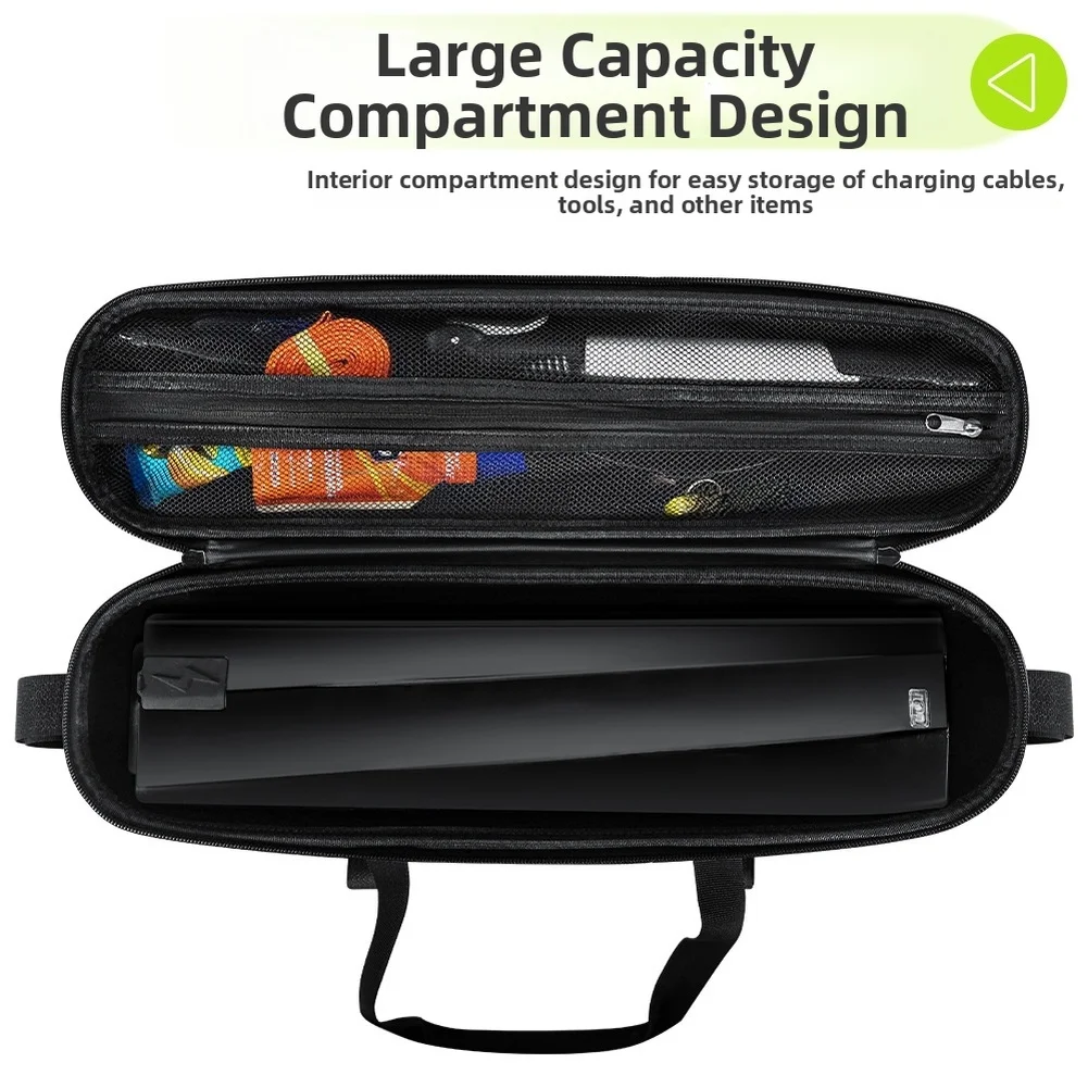 

1 шт. Жесткий чехол из ЭВА для велосипедного блока питания, 10 л, сумка-органайзер на задний багажник с лентой, аксессуары для велосипеда