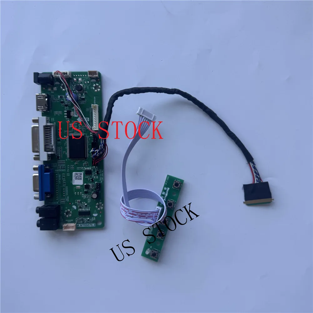 M.NT68676 Controller board for LP156WH2-TLA1/TLAA/TLAC/TLB1/TLBA/TLC1/TLC2/TLE1/TLEA/TLFA/TLG1/TLH2/TLQ1/TLQ2/TLQA/TLQB/TLR1/TLRB LP156WH3-TLA2/TLAA/TLAB/TLAC/TLE1/TLS1/TLS2/TLS3/TLSA/TLT1/TLT2/TLTB HB156WX1 1366X768 15.6