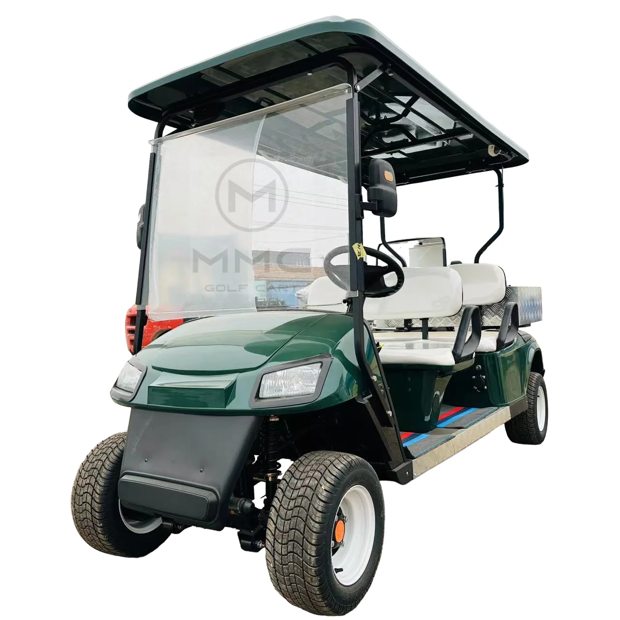 2024 New Lithium Mini Golf Carts Electric 4 Seat Electric Utility Golf Cart with Front Disc Brake