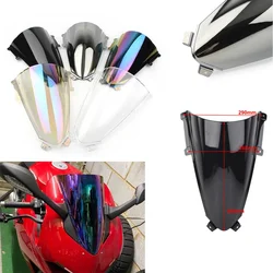 오토바이 더블 버블 앞유리 디플렉터 보호대 윈드 스크린, Ducati Panigale V2 V4 R S V4R V4S 2018-2020 2021 2022