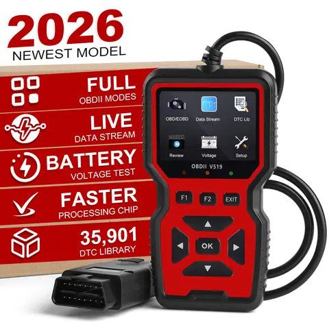 V519 Car Diagnostic Scanner Tool ABS Engine Oil Reset Function Auto Scanner Tool for All Cars