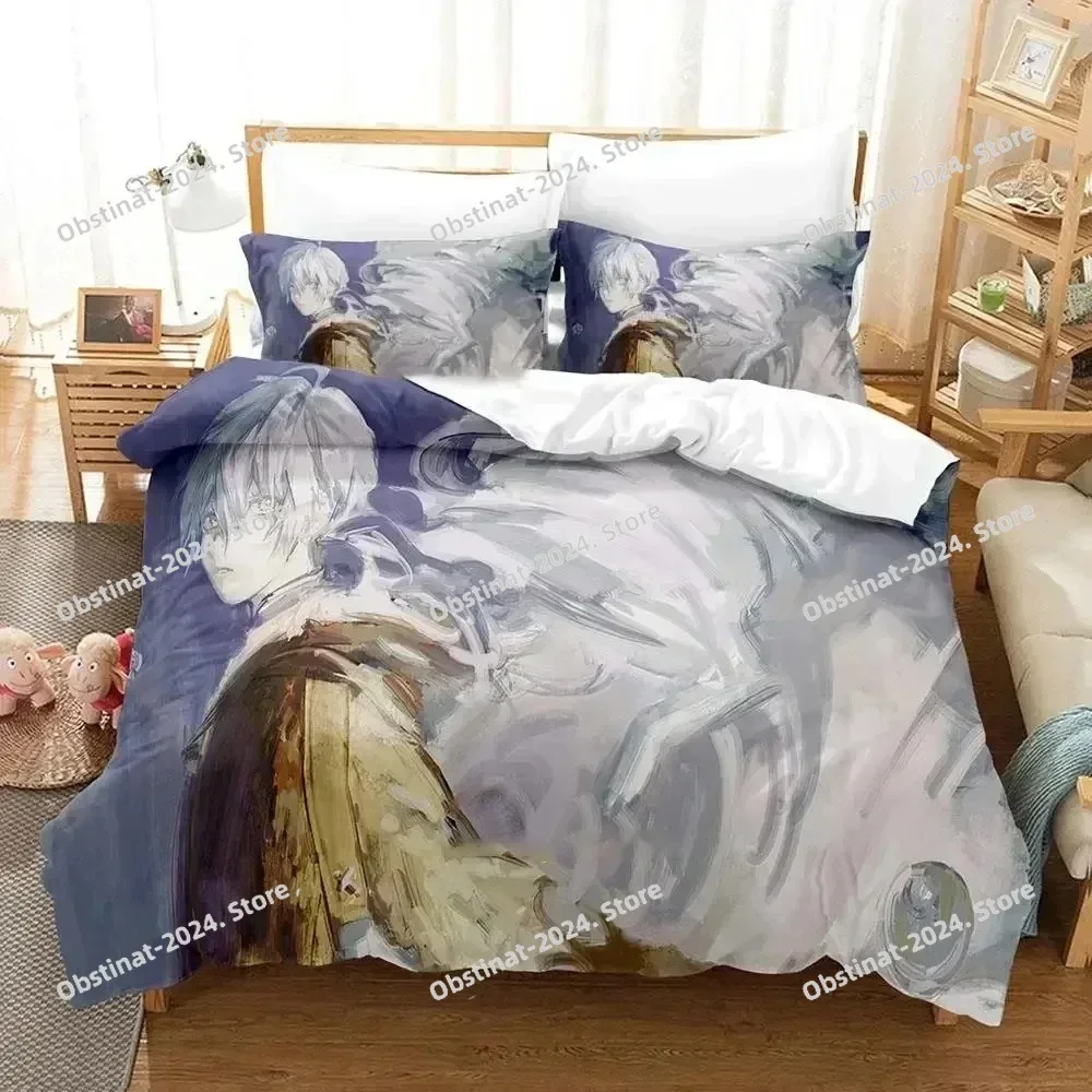 

Anime To Your Eternity Bedding Set Boys Girls Twin Queen Size Duvet Cover Pillowcase Bed Boys Adult Fashion Home Textileextile