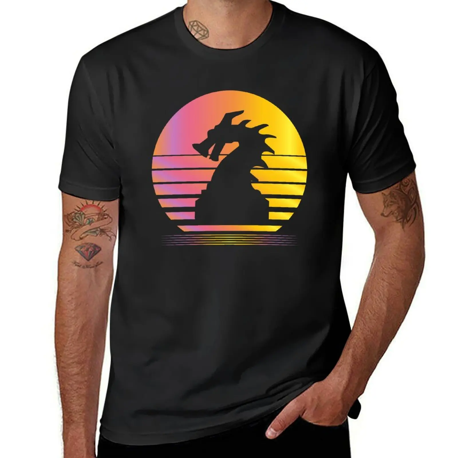 Clank Synthwave-camisetas blancas personalizadas para hombre, playera BGG con gráfico inspirado en el juego de mesa