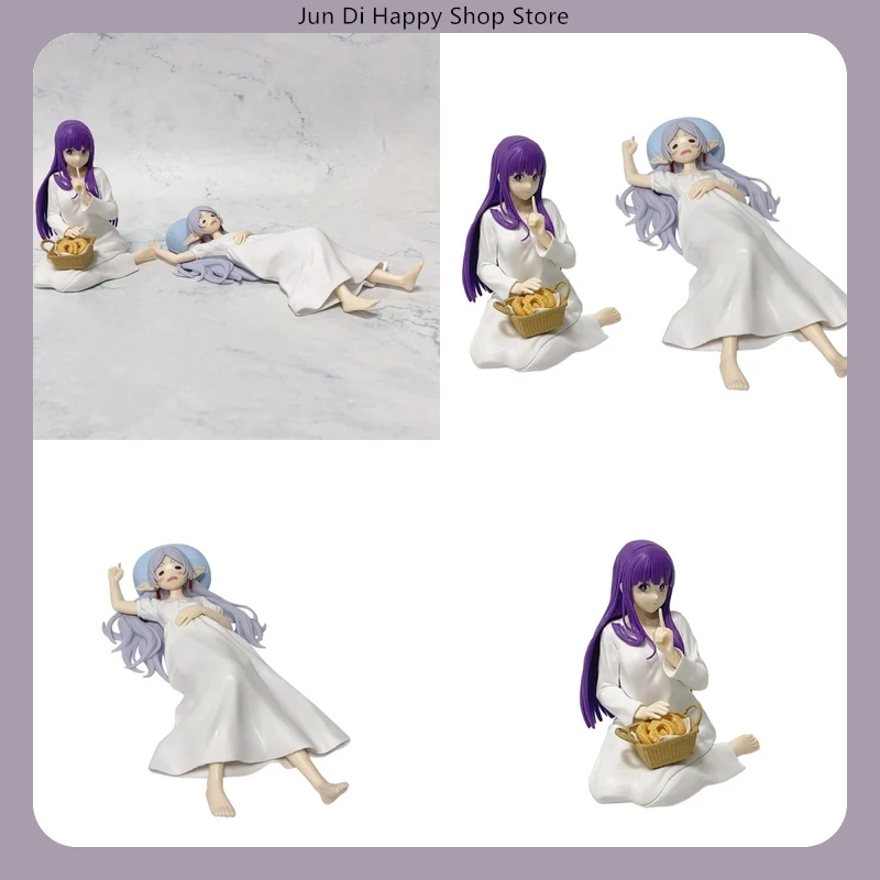 Frieren: Beyond Journey's End Pyjama Fern & Sleeping Pose Figurine d'anime Frieren Modèle de statue Décoration de collection Ornement Cadeau
