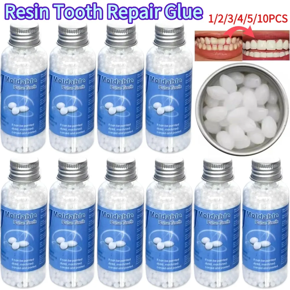 Pegamento de resina para reparación de dientes, 30ml, huecos de dientes moldeables, pegamento de relleno, herramientas de pegamento, reparación temporal de dientes, pegamento sólido, cuidado Dental