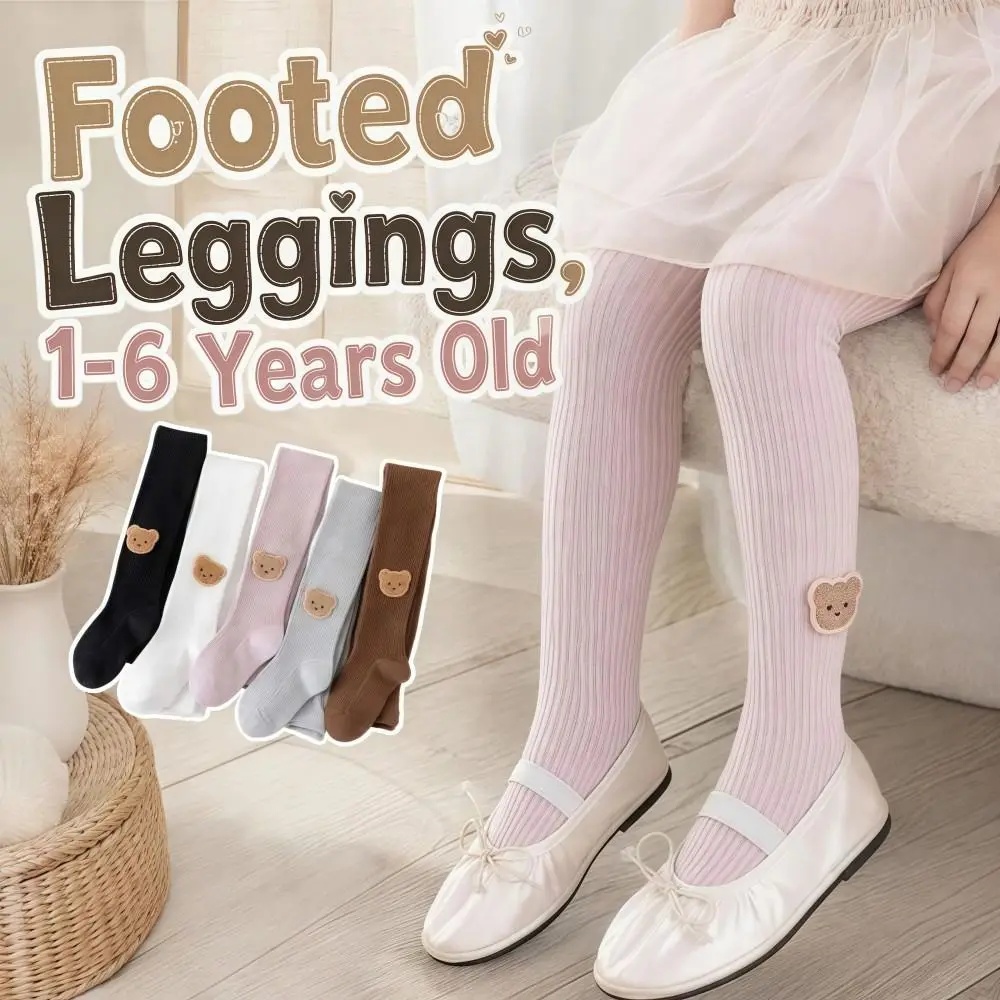 Fashion Soft Baby Legging Tight-fitting Comfort Toddler Pantyhose Warm Lotus Edge Newborn Long Pants Socks Girls 1-6 Years Old