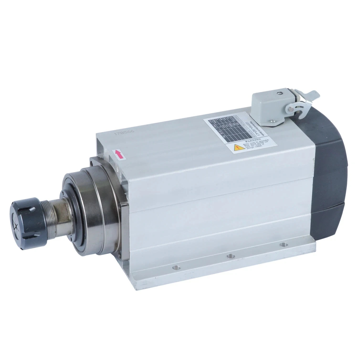 High‑Speed HQD 4.5kw Air‑Cooled Spindle Motor, CNC Router Drive Motor for Engraving Equipment