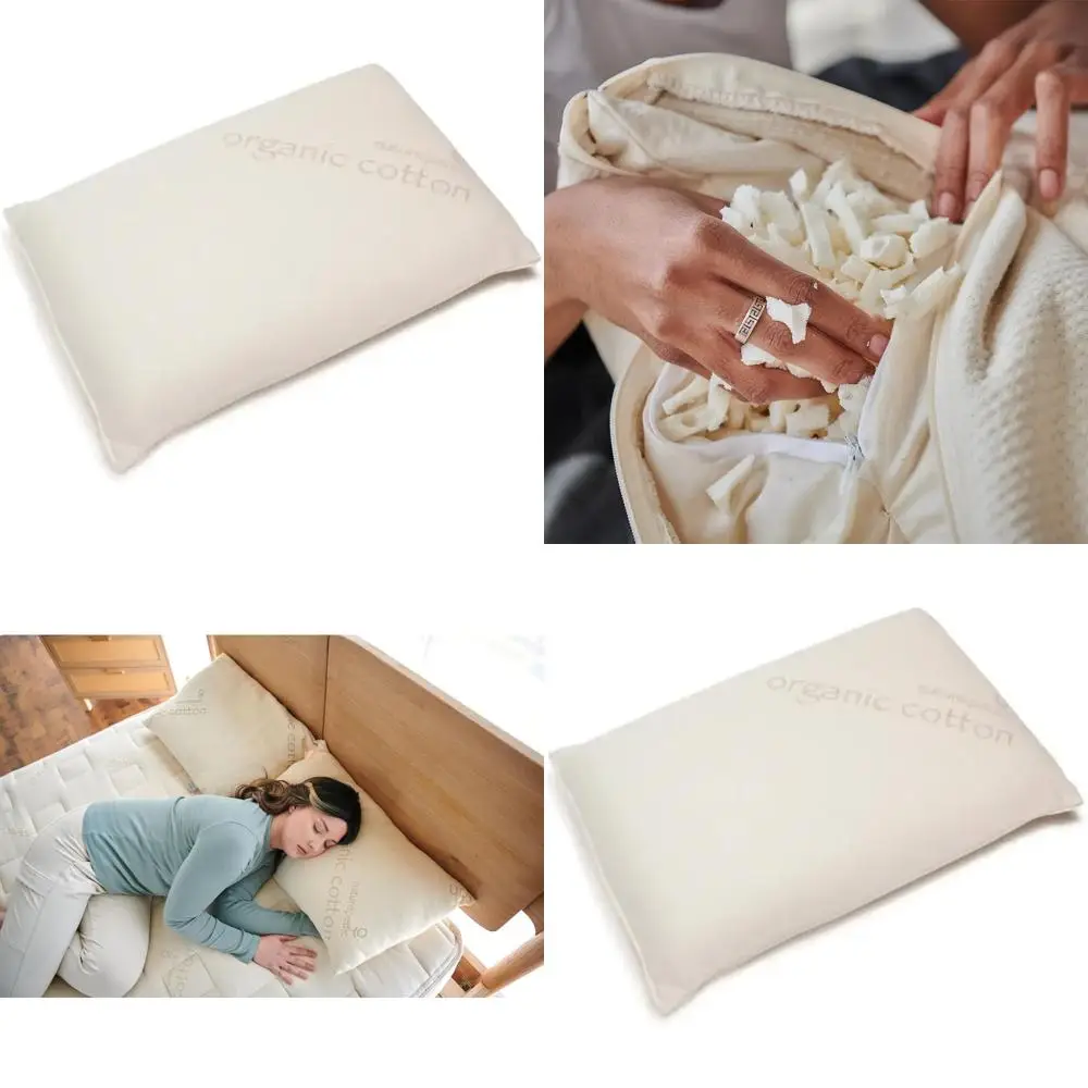 

Luxury Organic Latex Pillow - King Size for Soft Comfort and Adjustable Support for a Restful Sleep