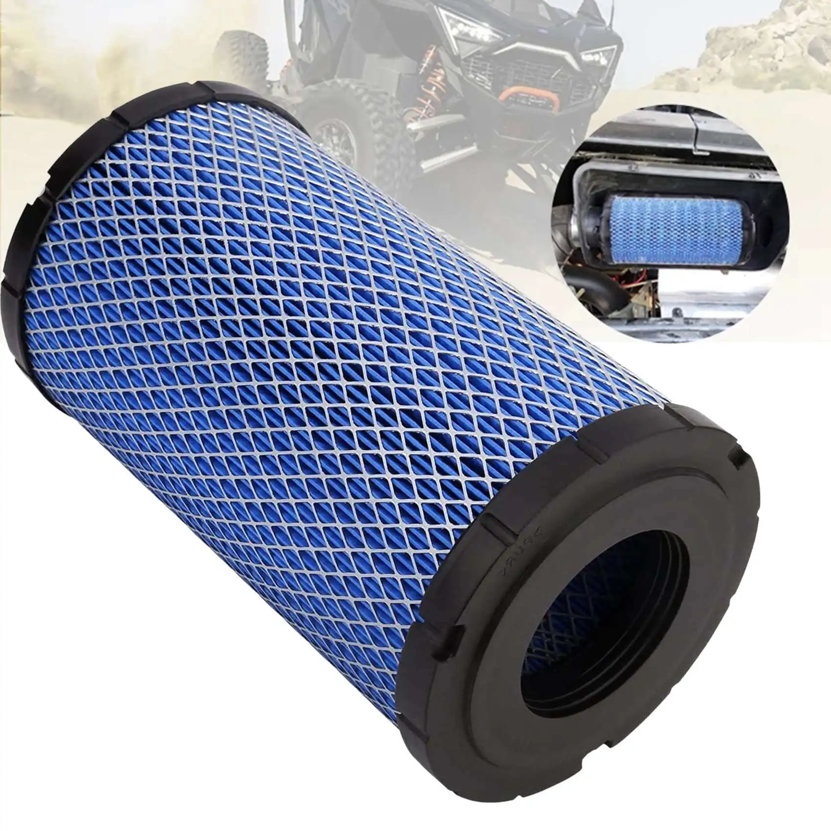 2Pcs Air Filter 1240822 Cleaner for Polaris RZR XP 1000 XP 4 1000 2014-2022 1240957 1241084 2882234 2879520 7082097