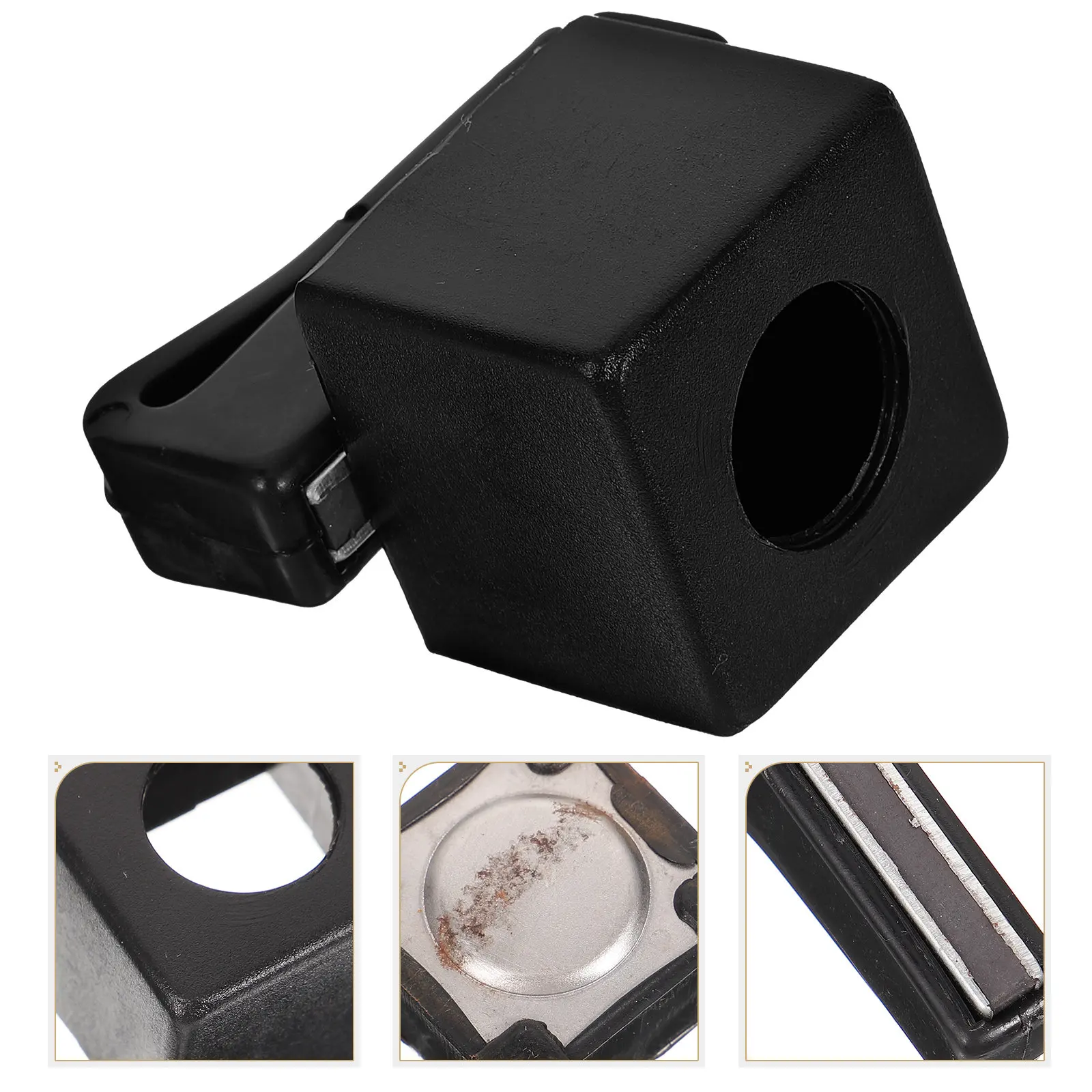 

1Set Snooker Cue Chalk Holder Clamp Magnetic Plastic Pool Chalk Holder for Billiard Accessories Drop Resistant Exquisite