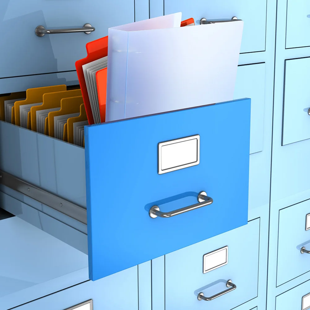 2 قطعة مجلد بلاستيكي A4 مجلد ملفات كليب نوع منظم المستندات لمكتب مدرسة الأعمال مجلدات أوراق فضفاضة تخزين قابل لإعادة الاستخدام #3