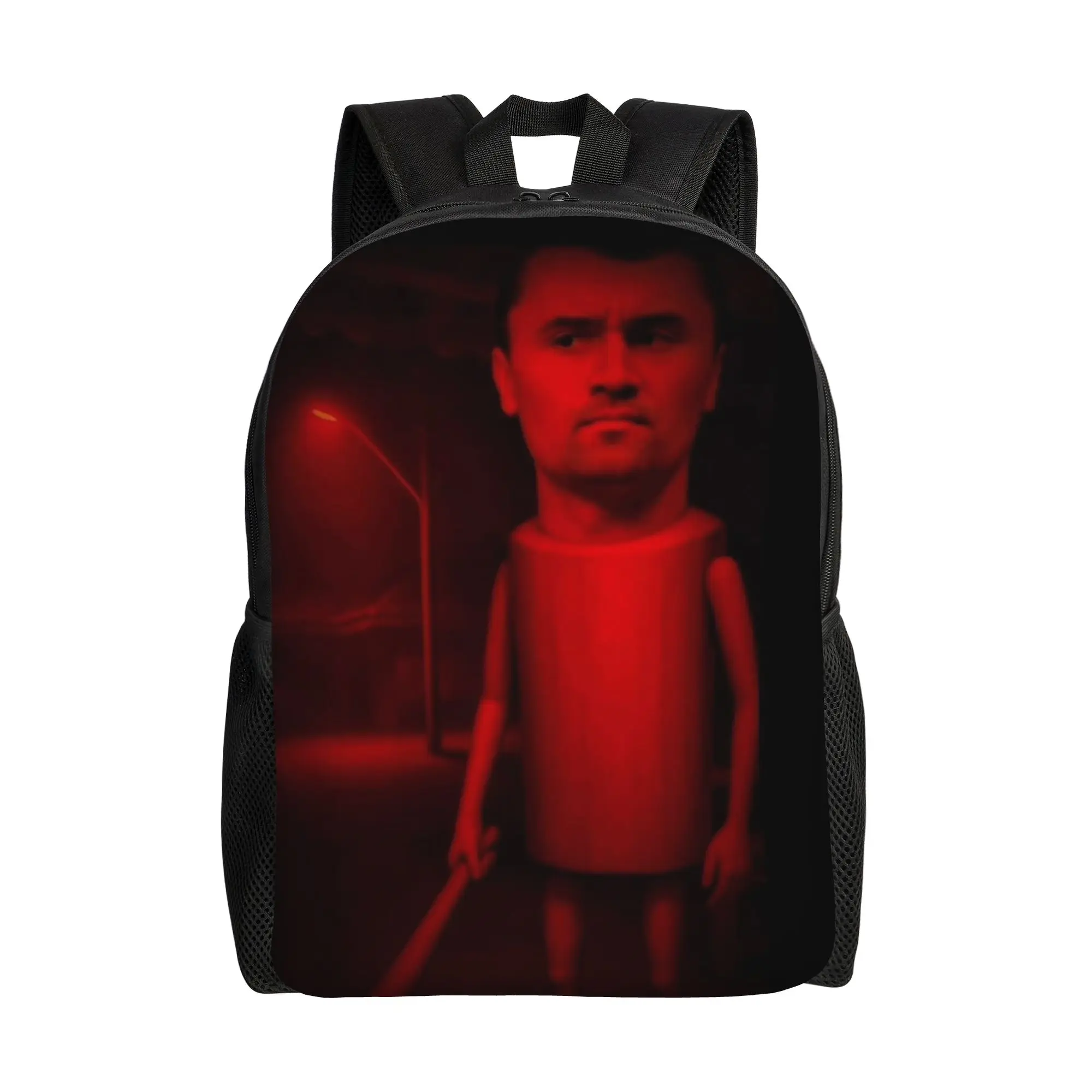 

Tung tung tung Sahurkirk Charlies Kirk Meme Backpack for Men Women Teenage Student Business Daypack College Shoulder Bag Outdoor