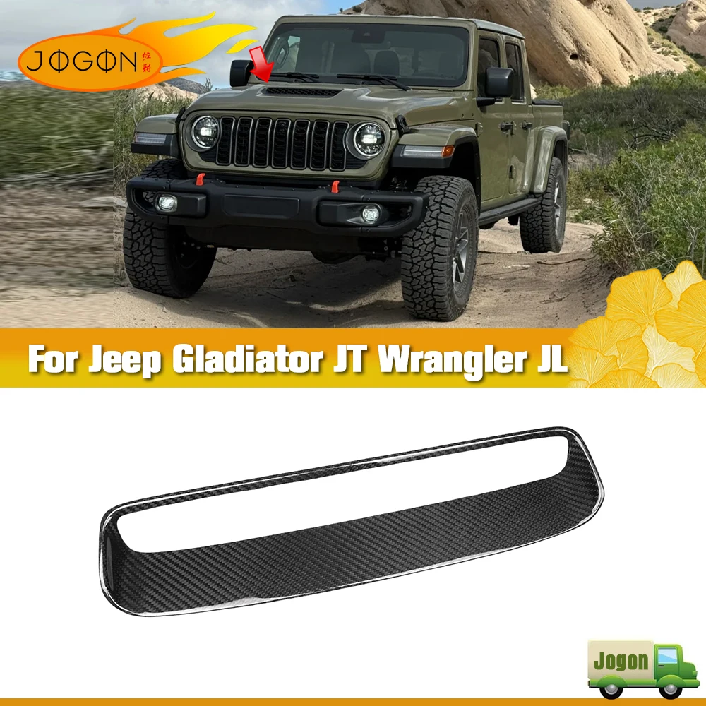 

For Jeep Gladiator Mojave X 2020 UP Automotive Exterior Accessories Radiator Cover Front Engine Scoop Panel Trim