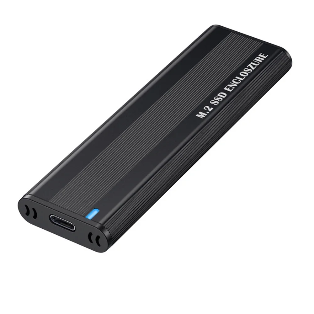 Caja SSD M.2 NVMe de protocolo dual, adaptador de carcasa SSD M.2 NVMe de 10Gbps, herramienta gratuita para SSD 2230/2242/2260/2280 M.2